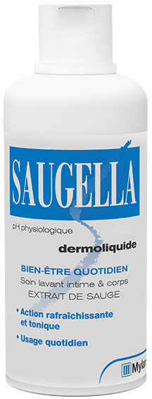 Saugella Dermoliquide Soin Lavant Intime et Corps 500ml