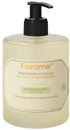 Florame Corps Savon Liquide Amande Bio 500ml