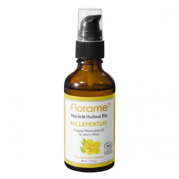 Florame Aromathérapie Macérat Huileux Millepertuis Bio 50ml