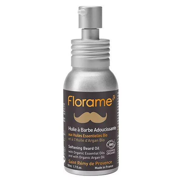 Florame Homme Huile à Barbe Adoucissante Bio 50ml