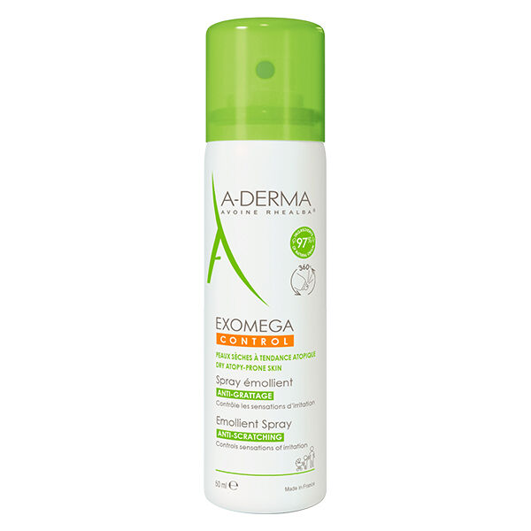 Aderma A-Derma Exomega Control Spray Émollient Anti-Grattage 50ml