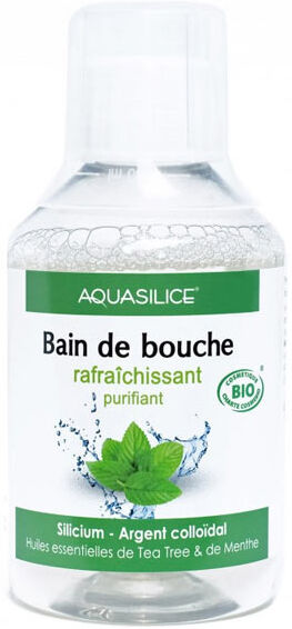 Aquasilice Bain de Bouche Rafraîchissant Purifiant Bio 200ml