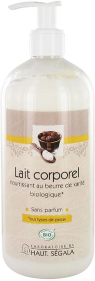 Haut Ségala Haut-Ségala Lait Corporel Nourrissant Beurre de Karité Bio 500ml