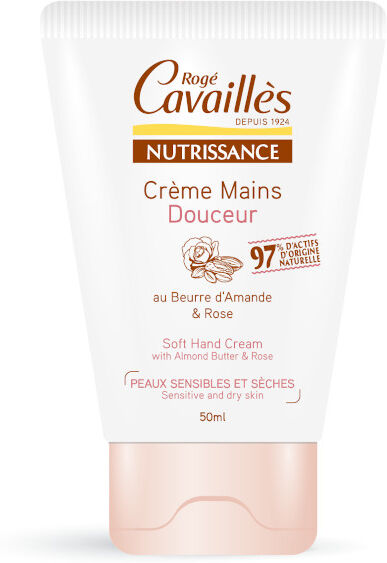 Rogé Cavaillès Crème Mains Douceur Amande et Rose 50ml