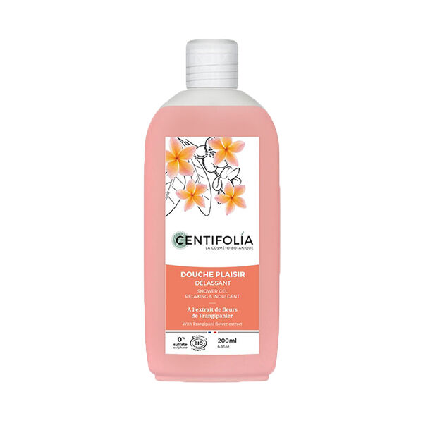 Centifolia Douche Plaisir Gel Délassant Fleurs de Frangipanier Bio 200ml