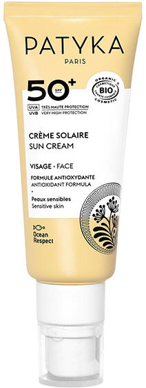 Patyka Cosmetics Patyka Solaire Crème Visage SPF50+ Bio 40ml