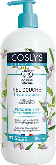 Coslys Gel Douche Dermo Sens Mélisse Bio 950ml