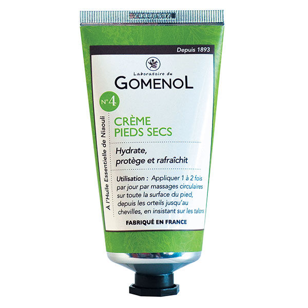 Laboratoire du Gomenol Gomenol n°4 Crème Pieds Secs 75ml