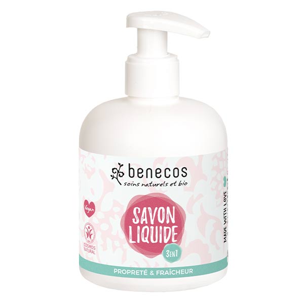 Benecos Savon Liquide Naturel 3en1 Fraicheur 300ml