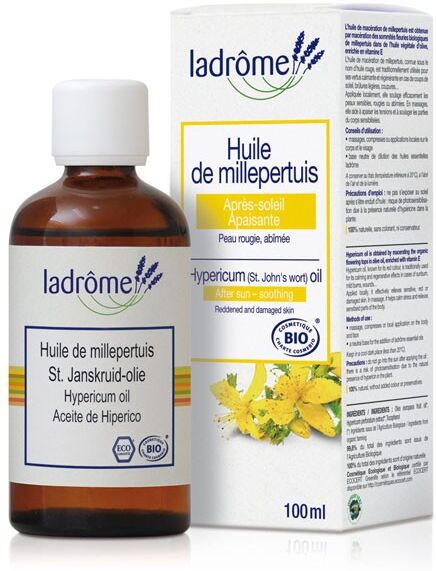 Ladrôme Huile Végétale Macération de Millepertuis Bio 100ml