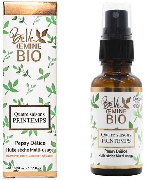 Oemine Belle Oemine Bio Quatre Saisons Printemps Pepsy Délices Huile Sèche 30ml