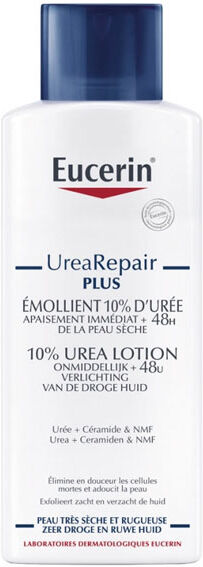 Eucerin UreaRepair Plus Émollient 10% d'Urée Peaux Sèches 250ml