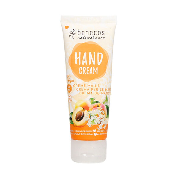 Benecos Crème Mains Abricot & Fleur de Sureau 75ml