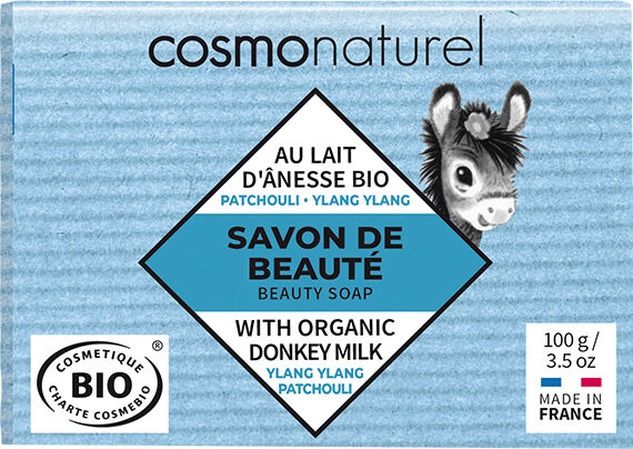 Gravier Cosmo Naturel Savon Lait d'Ânesse Patchouli + Ylang Ylang Bio 100g