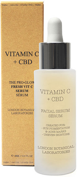 London Botanical Laboratories Sérum Facial au CBD et Vitamine C 30ml