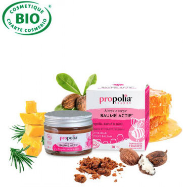 Propolia - Spécialistes de la propolis Baume actif Bio