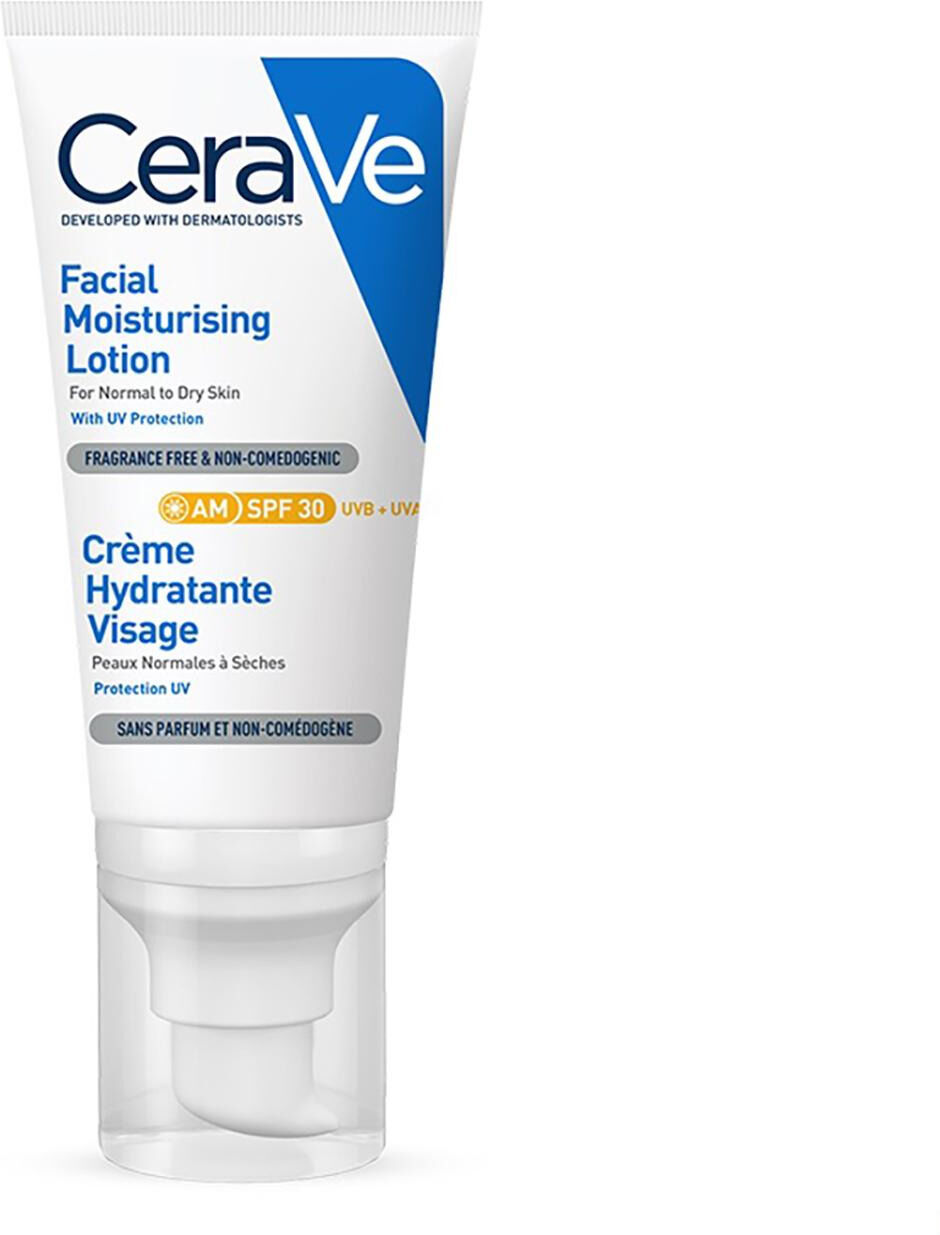 Cerave Crème Hydratante Visage Spf50 52 ml