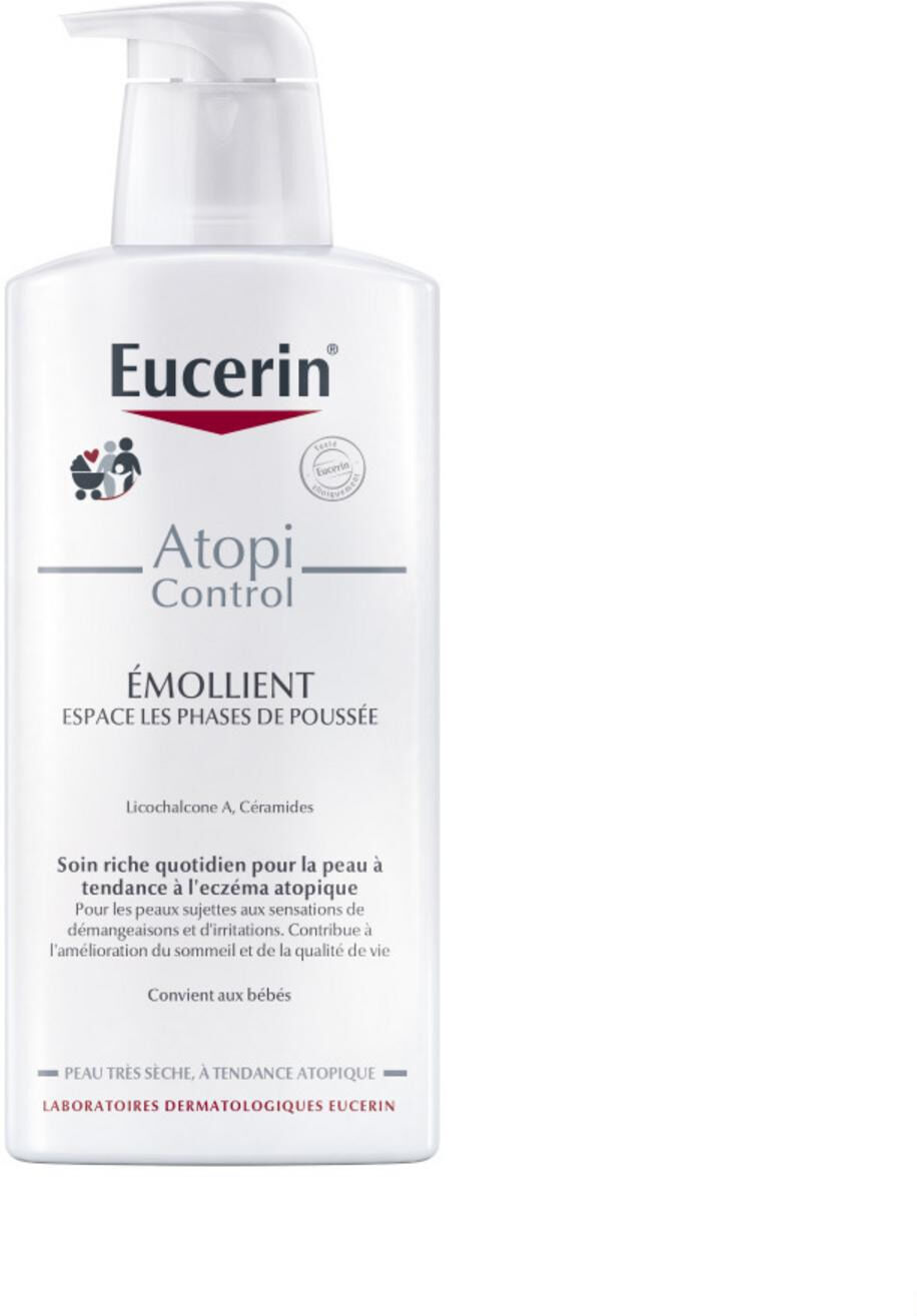 Eucerin Atopicontrol Emollient Corps Calmant 12 % Omega 400 ml