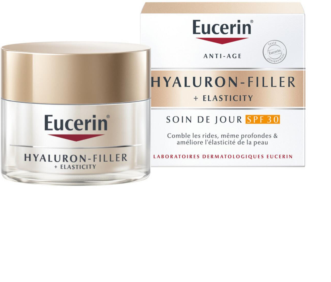 Eucerin Hyaluron Filler + Elasticity Crème Soin de Jour SPF30 50 ml