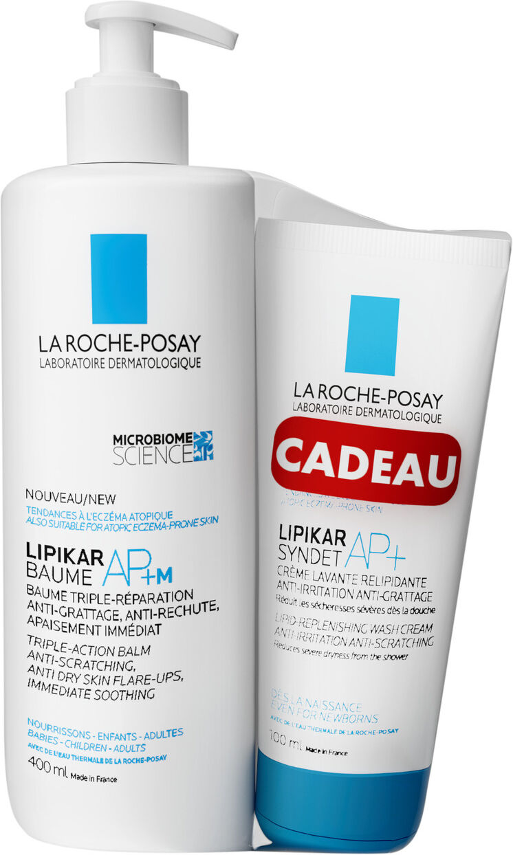 La Roche Posay Lipikar Baume Ap+M 400 ml + Syndet 100 ml Offert