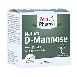 ZeinPharma NATURAL D-Mannose 2000 mg Pulver Beutel 30x2 Gramm