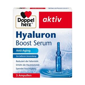 Queisser DOPPELHERZ Hyaluron Boost Serum Ampullen 5 Stück