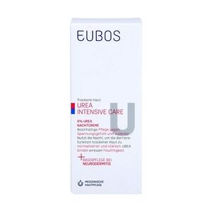 Eubos TROCKENE Haut Urea 5% Nachtcreme 05 l