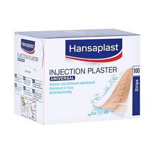 BEIERSDORF HANSAPLAST Universal Injekt.Pfl.Strips waterres. 100 Stück