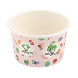 greenbox - Papp-Eisbecher 75 ml / 3 oz, rosa, 40 St.