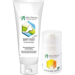 Adler Hand & Nail Lotion + Soft Feet Creme 50+100 ml Set