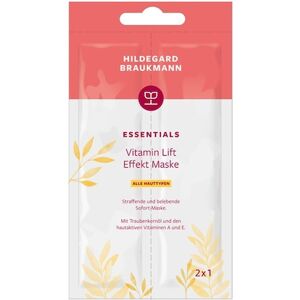 Hildegard Braukmann Pflege Essentials Vitamin Lift Effekt Maske 2 x 7 ml Sachet