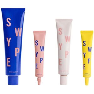 SWYPE Cosmetics Gesicht Pflege Ultra Set Magic Cleanser 100 ml + Super Lifter 20 ml + Power Moisturiser 40 ml + Ultra Protector SPF 50+ 20 ml