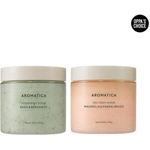 Oppa Beauty - K-Beauty & Hair Appliances Aromatica Körperpeeling(Salz/zucker) 250g