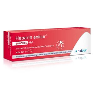 HEPARIN AXICUR 60.000 I.E. Gel 100 g