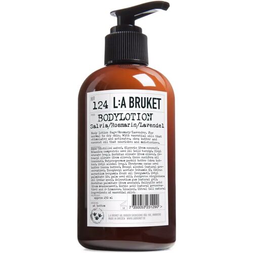 L:A Bruket No. 124 Körperlotion Salbei/ Rosmarin/ Lavendel (weiss   250 ml)