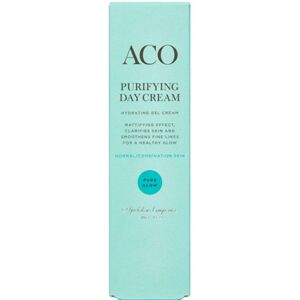 ACO Pure Glow Purifying Day Cream 50 ml - Ansigtscreme - Hudpleje