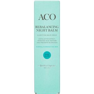 ACO Pure Glow Rebalancing Night Balm 50 ml - Ansigtscreme - Hudpleje