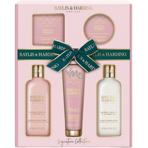 Baylis & Harding Bayliss & Harding Jojoba, Vanilje & Mandel Cleansing Sæt - 5 dele