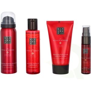 Rituals Ayurveda Set 215 ml Hair & Body Mist 20ml/Body Cream 70ml/Foaming Shower Gel 50ml/Shower Oil 75ml