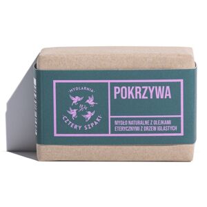 Mydlarnia Cztery Szpaki Naturlig stangsæbe med æteriske olier fra nåletræer Nælde 110g
