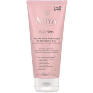 Miya Cosmetics BODY.lab revitaliserende olieserum til tør hud med et kompleks af olier 4% 200ml