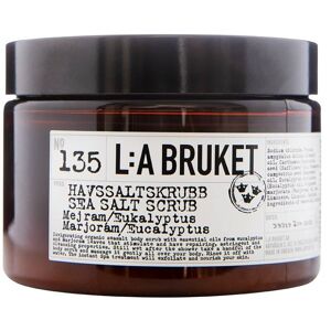 LA Bruket L:A Bruket 135 Sea Salt Body Scrub 420 gr. - Marjoram/Eucalyptus