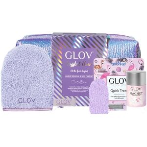 GLOV Tilbud Gave sæt Gavesæt Basic Makeup Remover Very Berry 1 pce. + Quick Treat Very Berry 1 pce. Magnet Fiber Cleanser 40 g + Bag 1 pce.