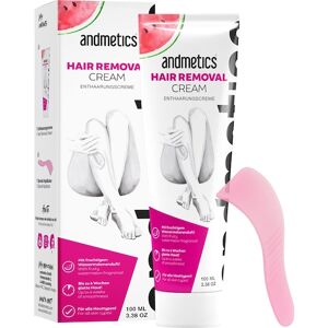 Andmetics Ansigtspleje Hudpleje Hair Removal Cream Hair Removal Cream 100 ml + Application Spatula