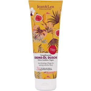 Jean & Len Kropspleje Pleje af brusebad Arganolie & figenShower Cream/Oil