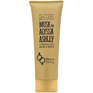 Alyssa Ashley Unisex-dufte Musk Glittering Hand & Body Lotion