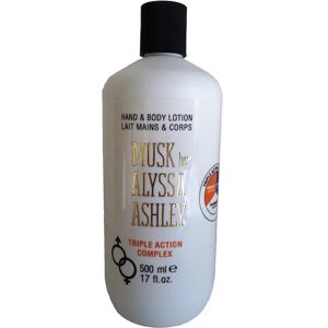 Alyssa Ashley Unisex-dufte Musk Hand & Body Lotion Triple Action Complex