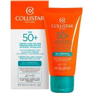 Collistar Solpleje Sun Protection Active Protection Sun Face Cream SPF 50+