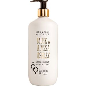 Alyssa Ashley Unisex-dufte Musk Hand & Body Lotion med pumpedispenser