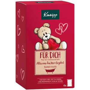 Kneipp Skumbad Bath crystals Til Dig Gavesæt Badekrystaller Jeg holder af dig 60 g + Badekrystaller Alt er godt 60 g + Badekrystaller Stor Lykke 60 g + Badekrystaller Sov Godt 60 g